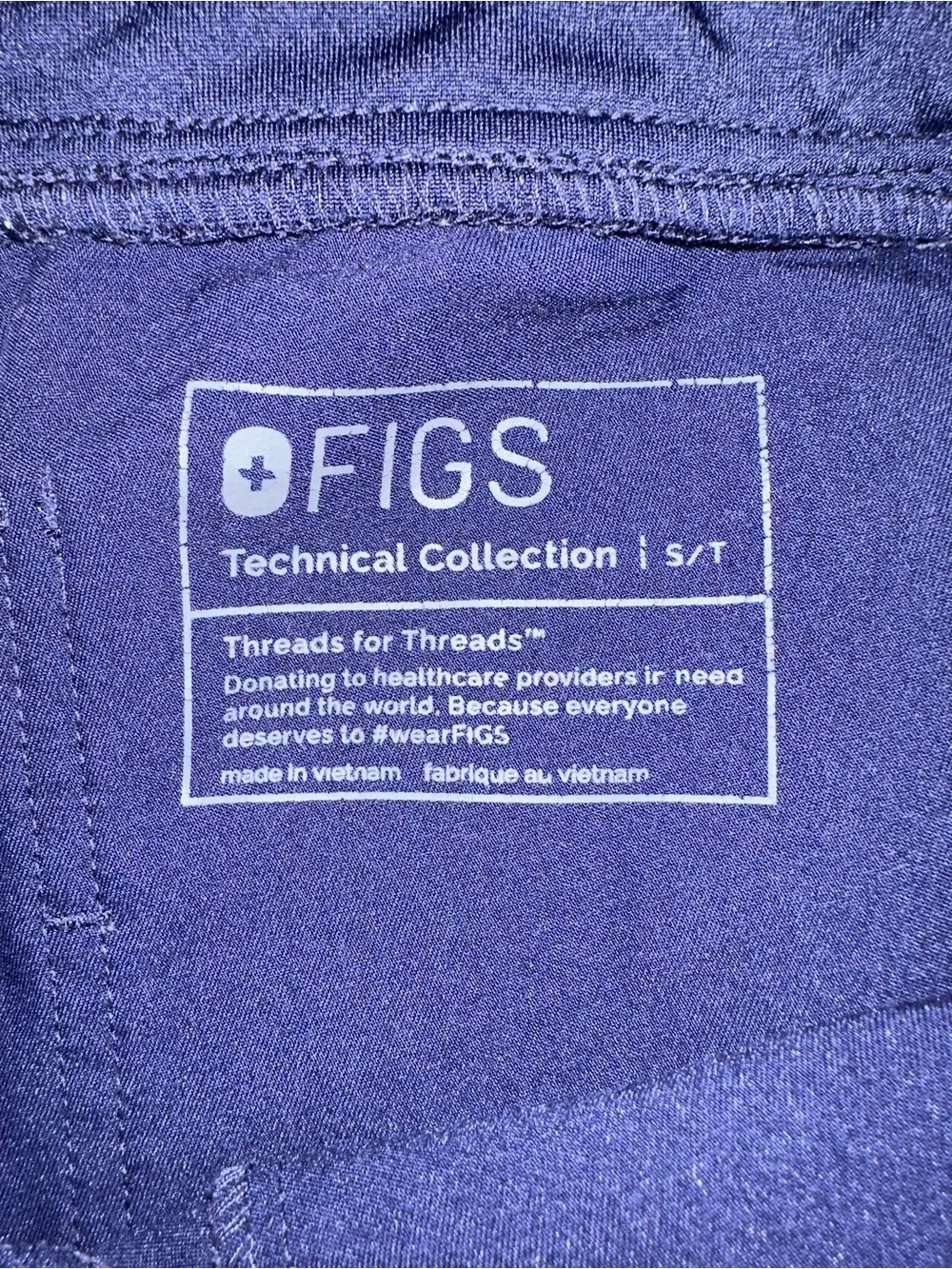 FIGS Navy Technical Collection Jogger Scrub Pants